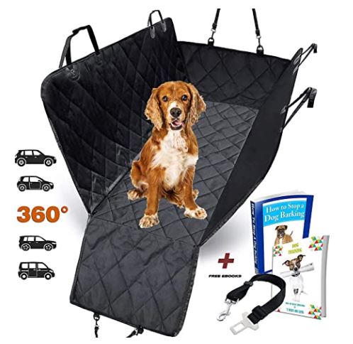 gifts for men dog car seat cover