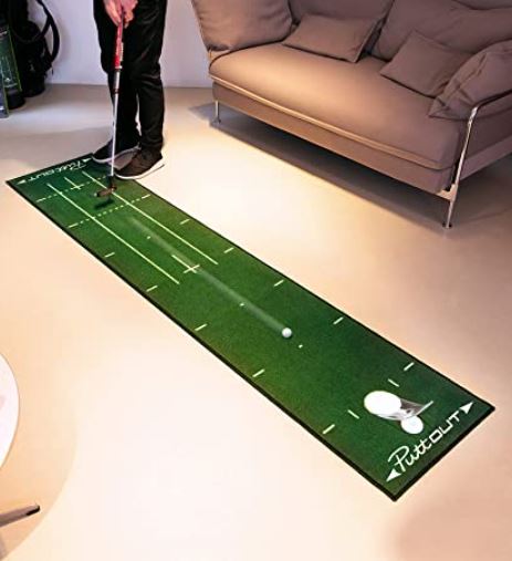 gifts for men golf putting mat