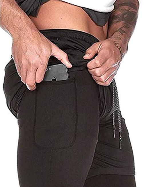 gifts for men running shorts pockets